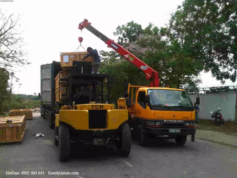 CHO THUÊ CẦN CẨU TỪ 1 TẤN ĐẾN 200 TẤN