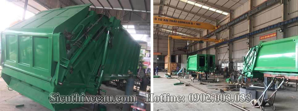 DỊCH VỤ SỬA CHỮA VÀ ĐÓNG MỚI XE ÉP RÁC - XE CHỞ RÁC TẠI TPHCM