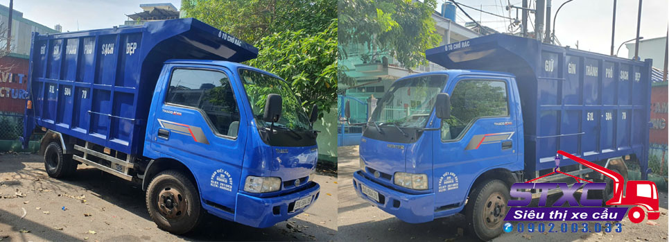 BÁN XE CHỞ RÁC KIA K165 ĐỜI 2015 2016 2017