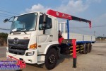 XE CẨU 12 TẤN HINO FM8JW7A 2 CẦU THẬT CẨU UNIC URV555