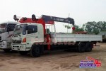 XE TẢI HINO FL8JTSL GẮN CẦN CẨU ATOM763L 7 TẤN