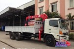 Xe tải Hino FL8JTSL 15 tấn gắn cẩu unic UR-V550