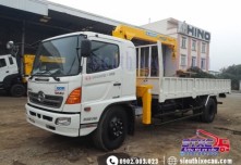 Xe tải Hino FG8JJSB 9.4 tấn gắn cẩu Soosan SCS513